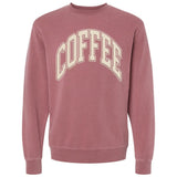'Coffee' PUFF Cozy Crew from United Monograms