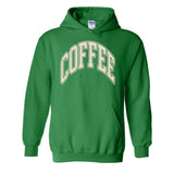 'Coffee' PUFF Hoodie from United Monograms