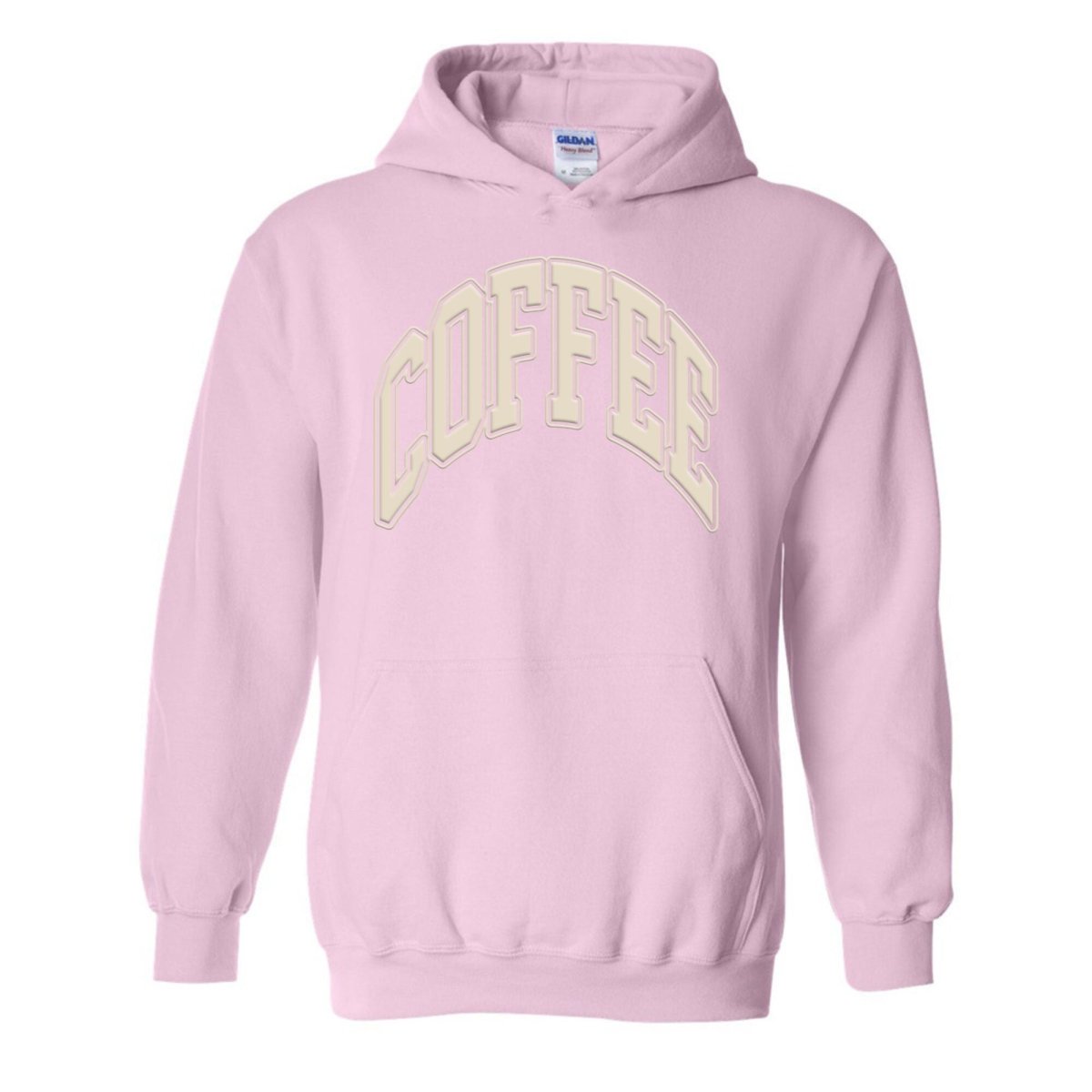 'Coffee' PUFF Hoodie from United Monograms