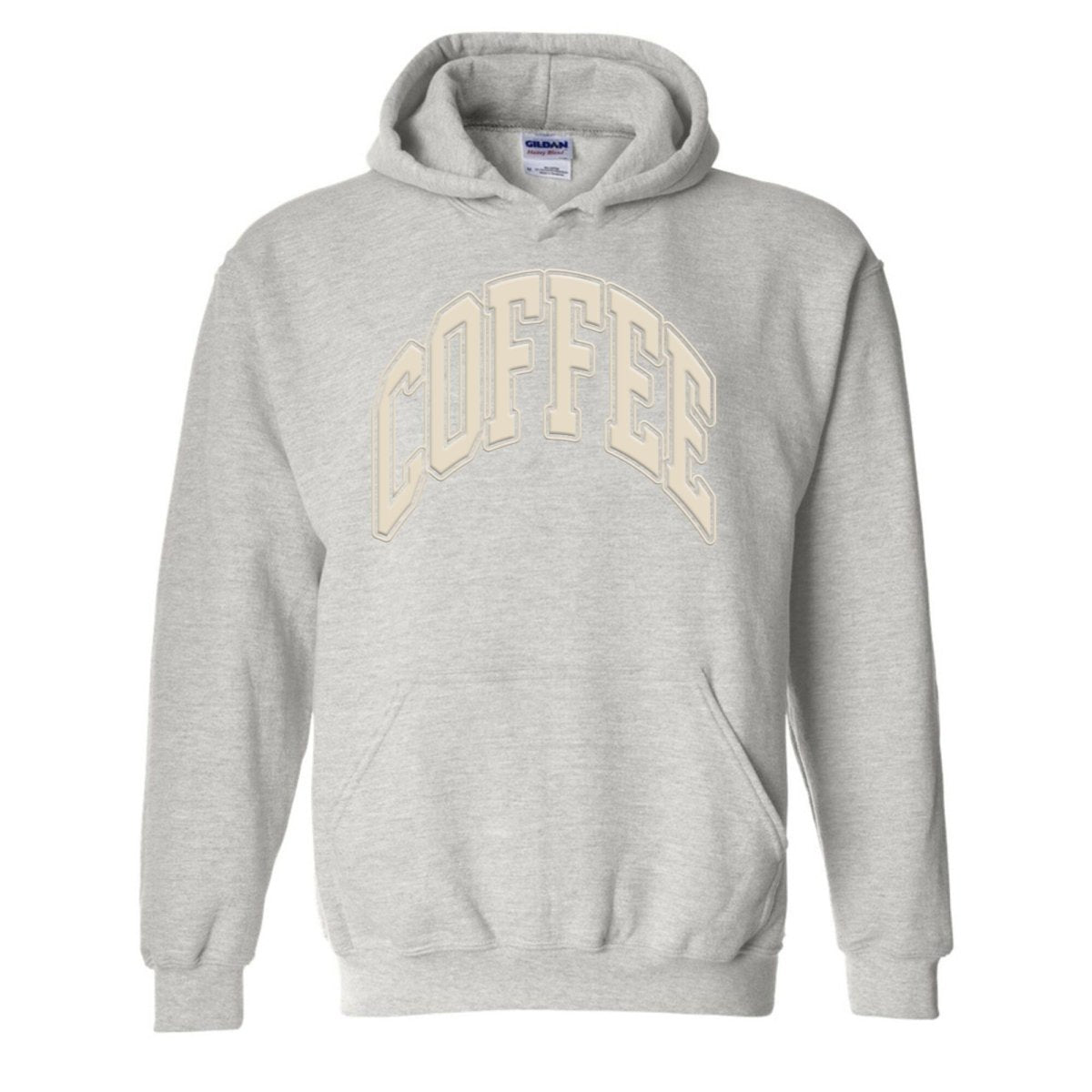 'Coffee' PUFF Hoodie from United Monograms