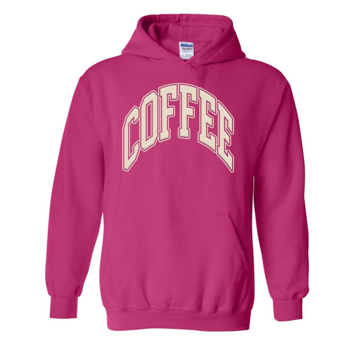'Coffee' PUFF Hoodie from United Monograms