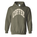 'Coffee' PUFF Hoodie from United Monograms