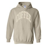 'Coffee' PUFF Hoodie from United Monograms