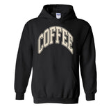 'Coffee' PUFF Hoodie from United Monograms