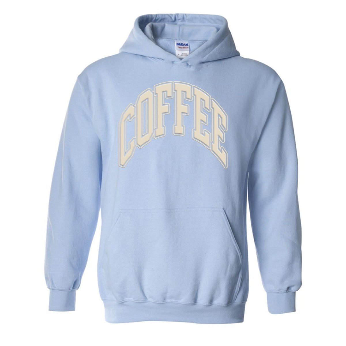 'Coffee' PUFF Hoodie from United Monograms