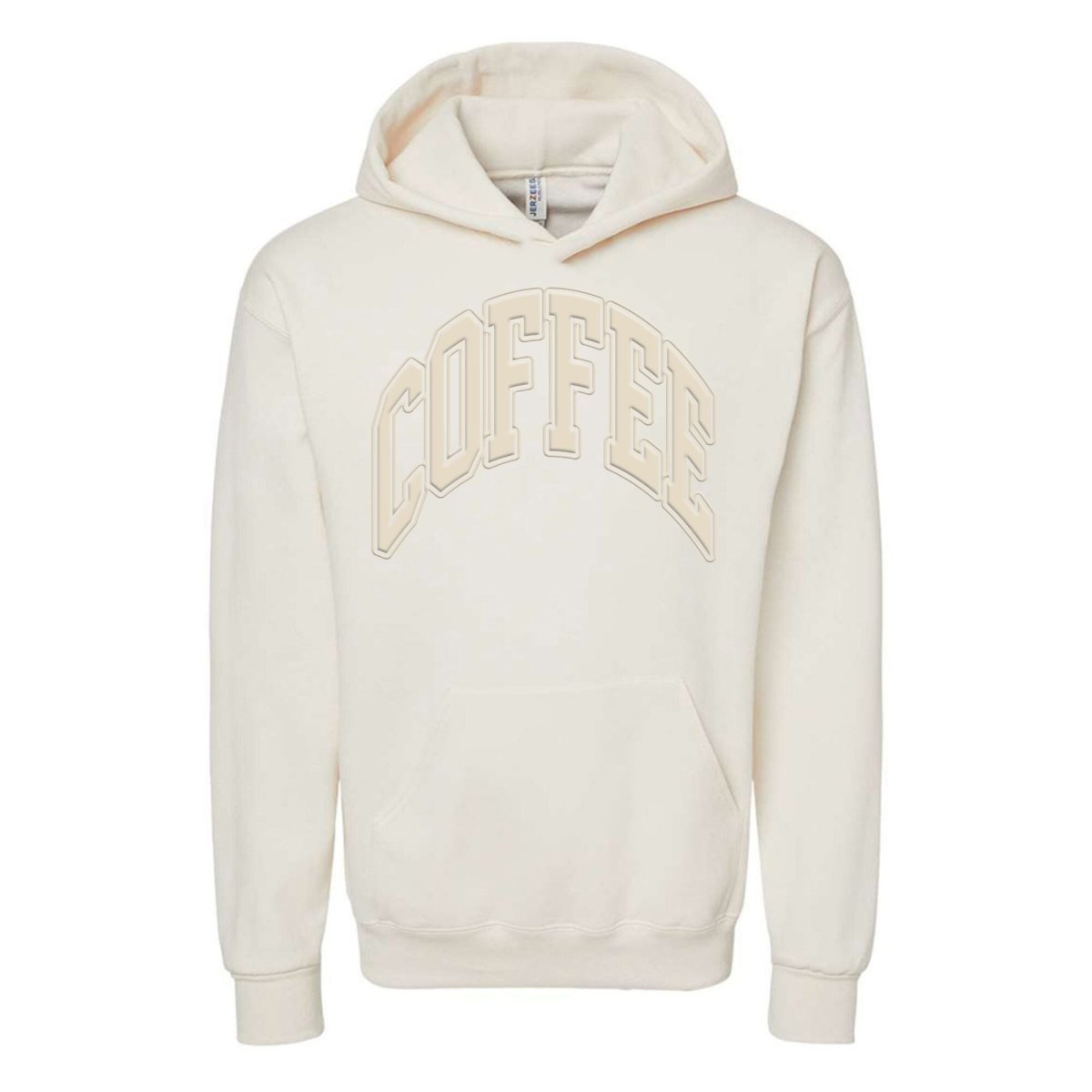 'Coffee' PUFF Hoodie from United Monograms