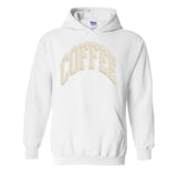 'Coffee' PUFF Hoodie from United Monograms
