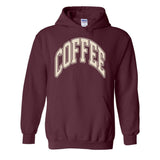 'Coffee' PUFF Hoodie from United Monograms