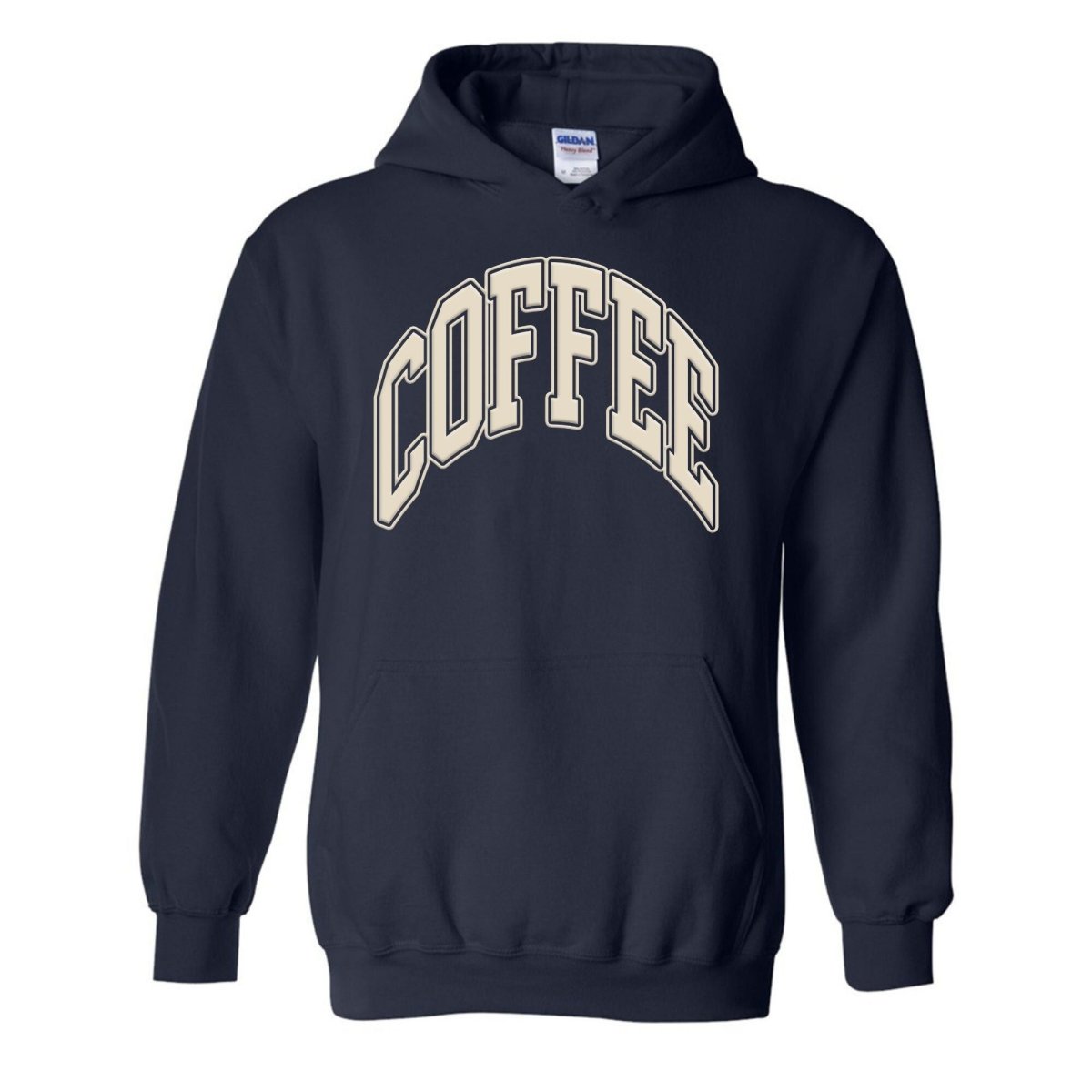 'Coffee' PUFF Hoodie from United Monograms
