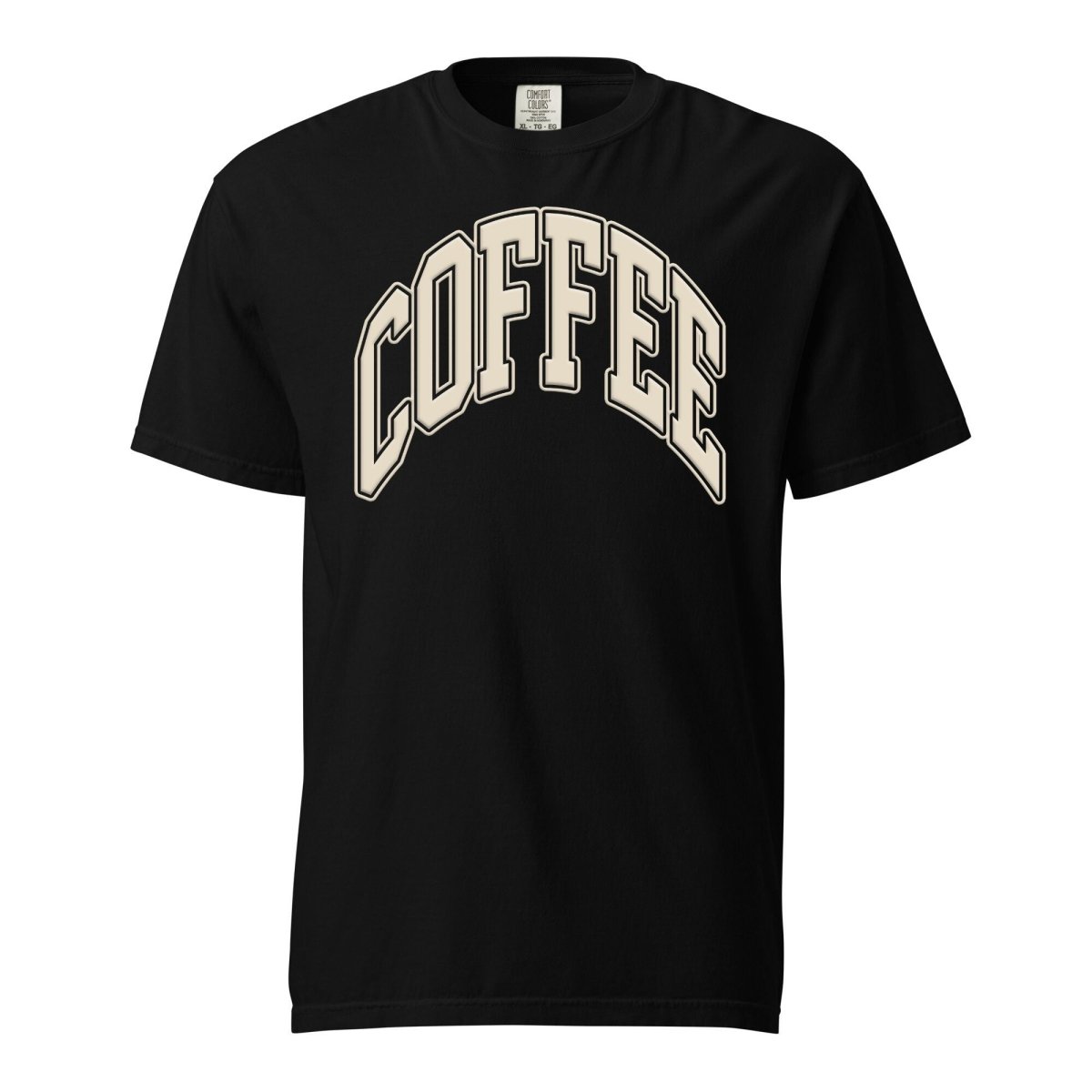 'Coffee' PUFF T-Shirt from United Monograms