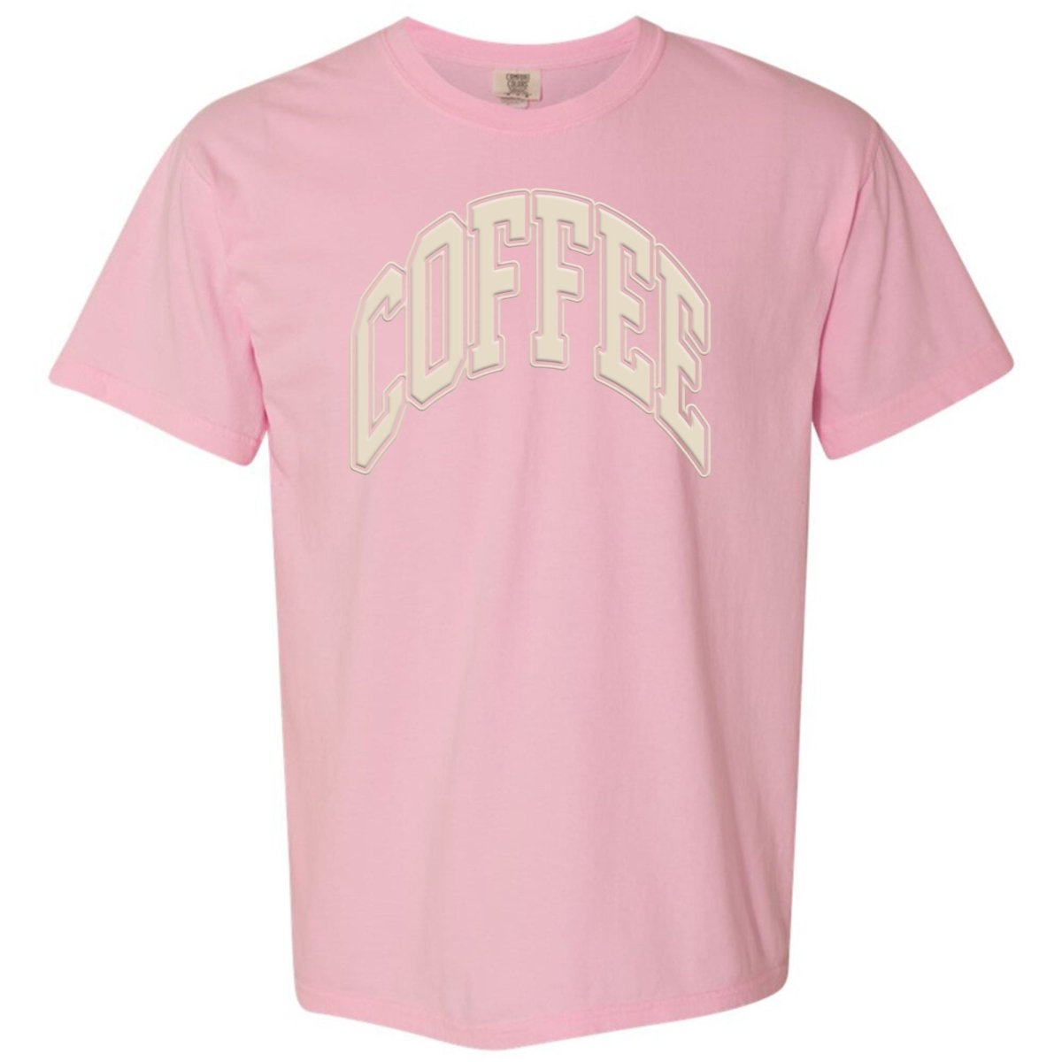 'Coffee' PUFF T-Shirt from United Monograms
