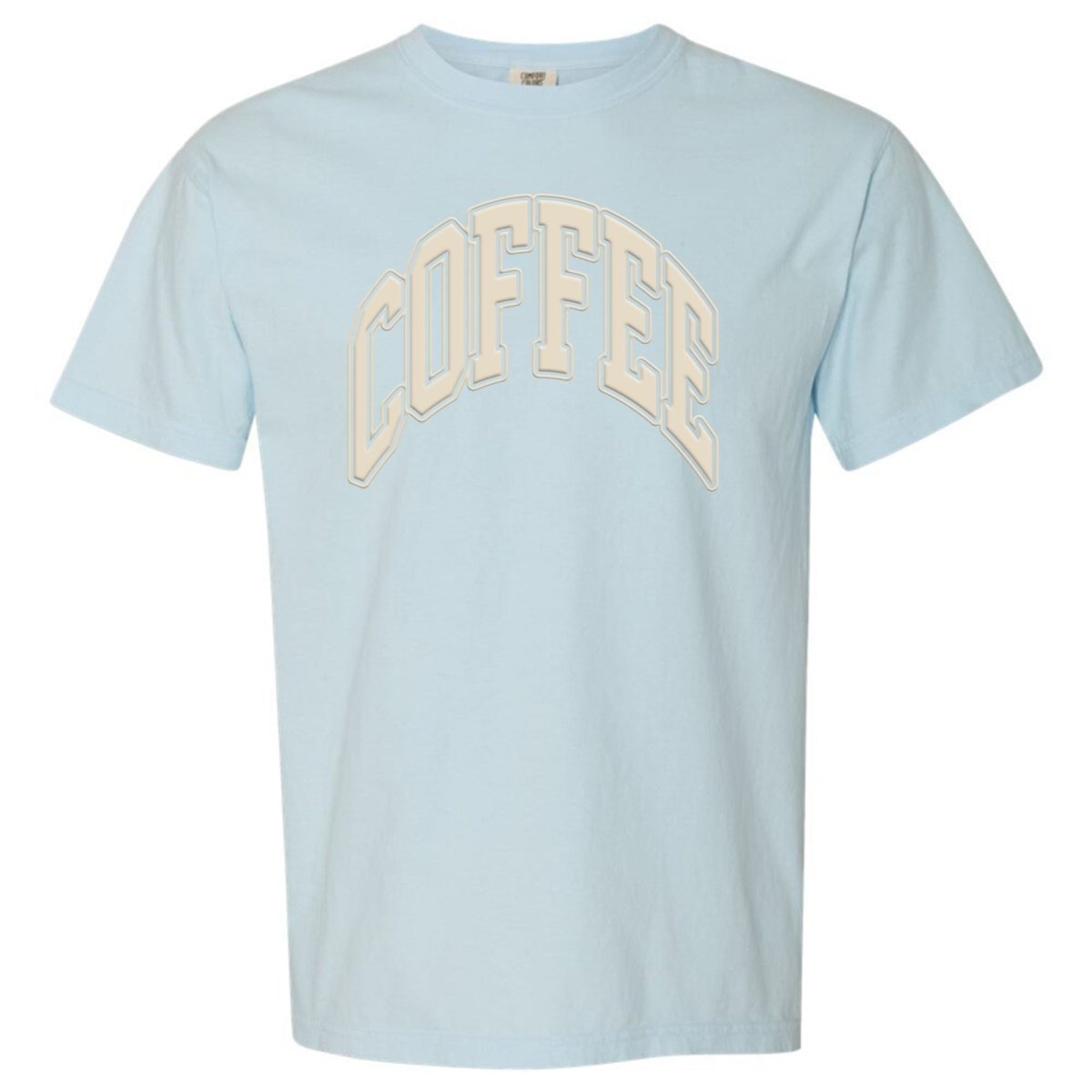 'Coffee' PUFF T-Shirt from United Monograms