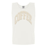 'Coffee' PUFF Tank Top from United Monograms