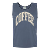 'Coffee' PUFF Tank Top from United Monograms