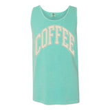 'Coffee' PUFF Tank Top from United Monograms