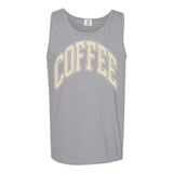 'Coffee' PUFF Tank Top from United Monograms