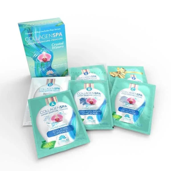 COLLAGEN SPA 7 STEPS SYSTEM + BOMBER  Crystal Waters Single from iNAIL SUPPLY