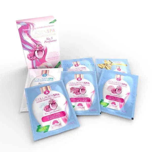 COLLAGEN SPA 7 STEPS SYSTEM + BOMBER  No. 5 Single from iNAIL SUPPLY