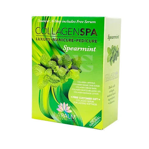 COLLAGEN SPA 9 STEPS SYSTEM *NEW*  Spearmint Single From iNAIL SUPPLY
