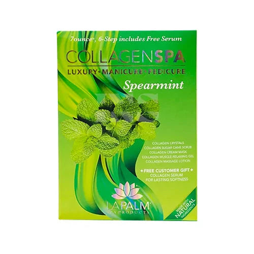 COLLAGEN SPA 9 STEPS SYSTEM *NEW*  Spearmint Single From iNAIL SUPPLY