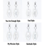 Inspirational Keychains from Gia Roma