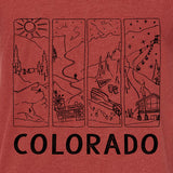 Colorado Seasons Organic Tee from Akinz