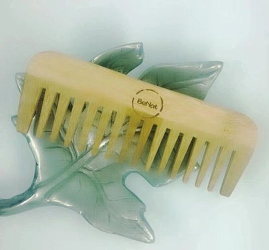 All-Natural Bamboo Hair Comb from BeNat