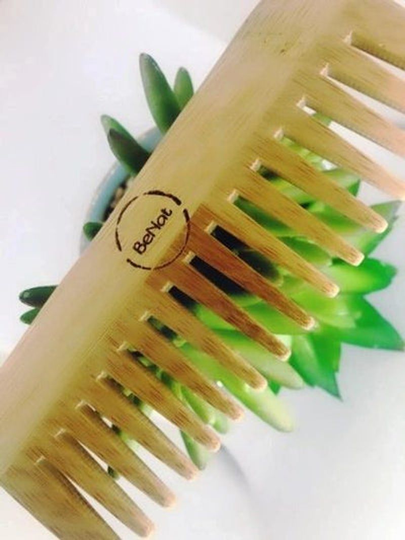 All-Natural Bamboo Hair Comb from BeNat