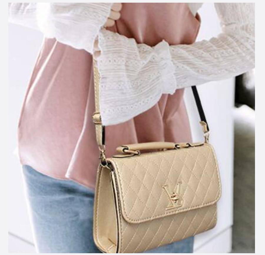 Compact Quilted Shoulder Bag From Kawaii Stop