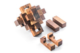 Construct Puzzle - Interlocking 24 piece Burr Puzzle from Kubiya Games