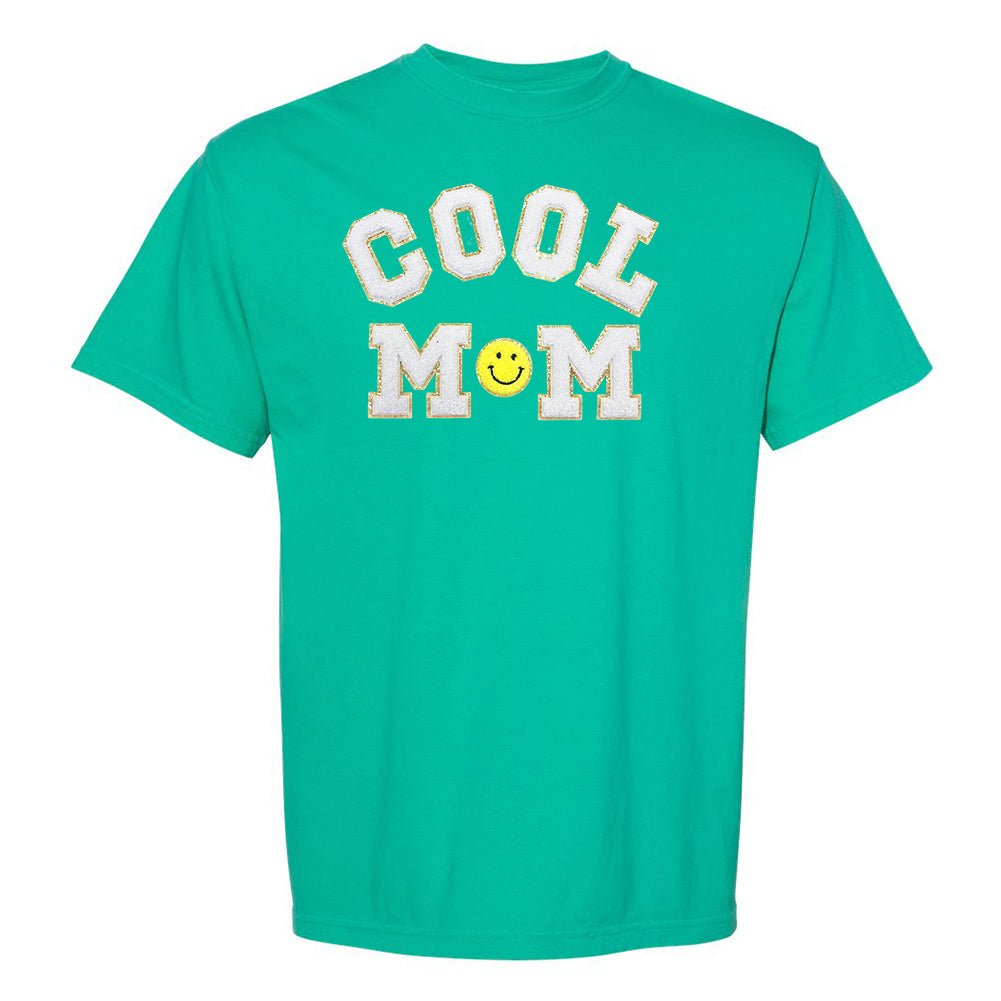 Cool Mom Letter Patch T-Shirt from United Monograms