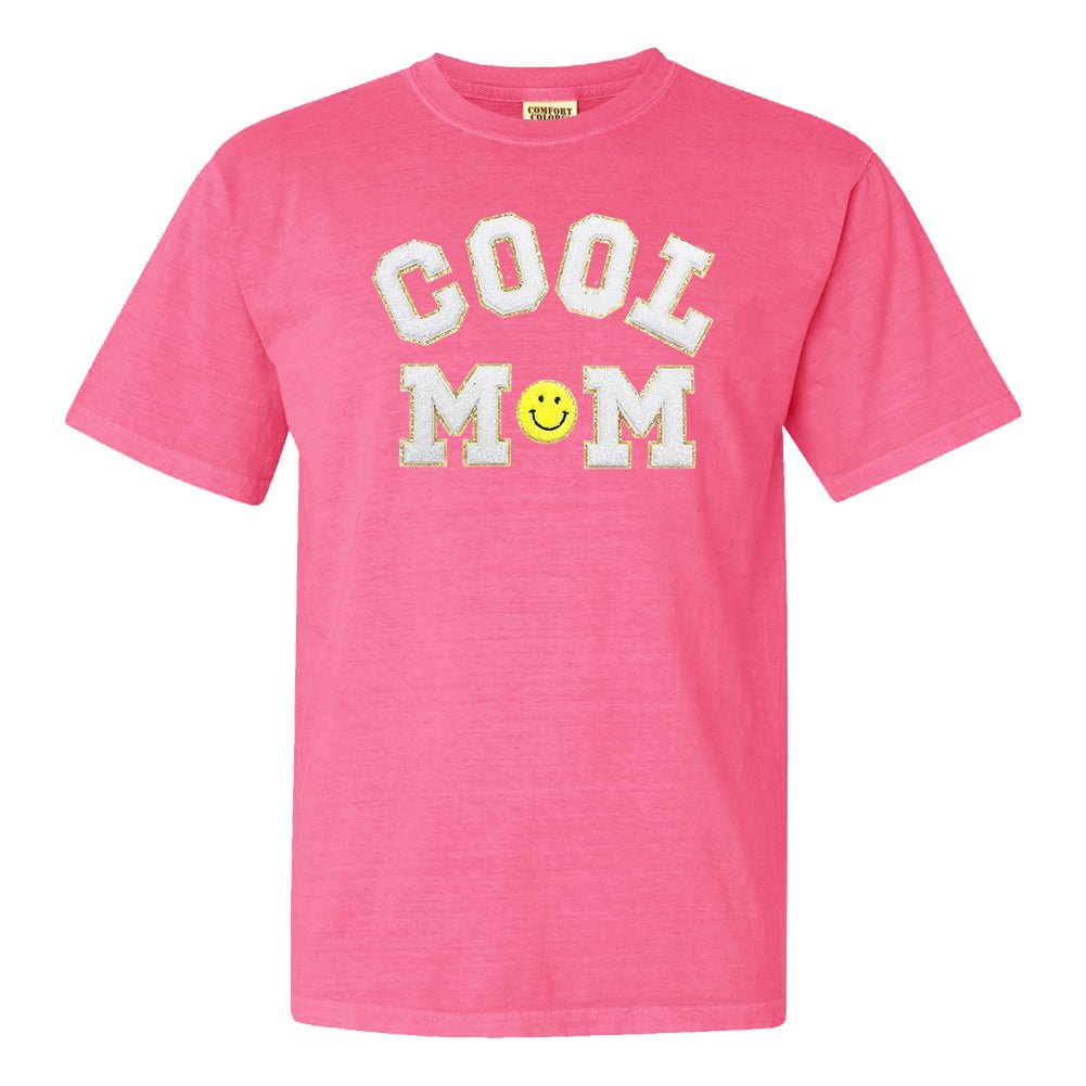 Cool Mom Letter Patch T-Shirt from United Monograms