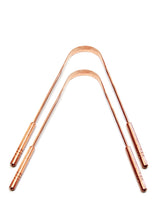 Pure Copper Tongue Scraper - 100% Pure Copper Tongue Cleaner from Lucky Teeth
