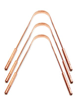 Pure Copper Tongue Scraper - 100% Pure Copper Tongue Cleaner from Lucky Teeth