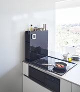 Two-Tier Sliding Drawer Seasoning Rack - Steel from Yamazaki Home
