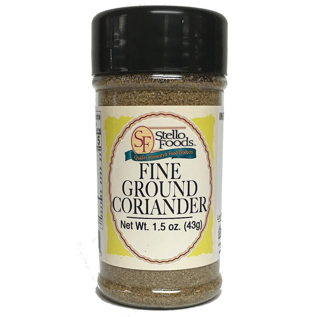 Stello Foods Spices - Coriander - Fine Ground 1.5 oz from Stello Foods