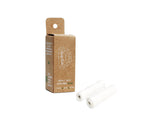 PLA Corn Dental Floss Fiber  REFILLS - NON GMO - 2 Spools Total 60m / 66 yds from Lucky Teeth