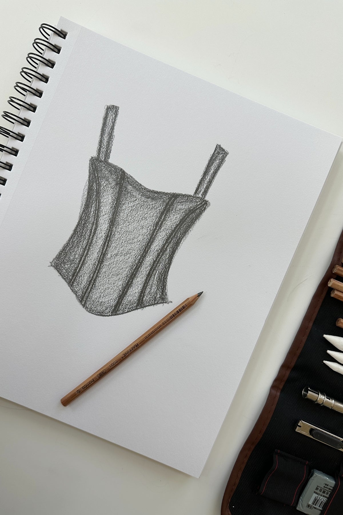 Corset Cami - Black from POPFLEX