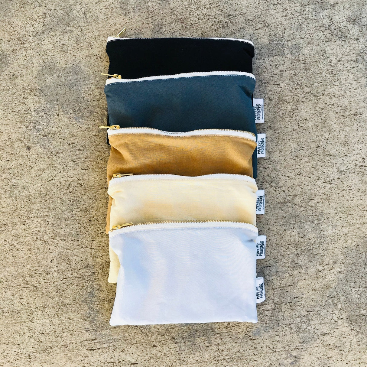 Cosmetic Bag: Linen from Marley's Monsters