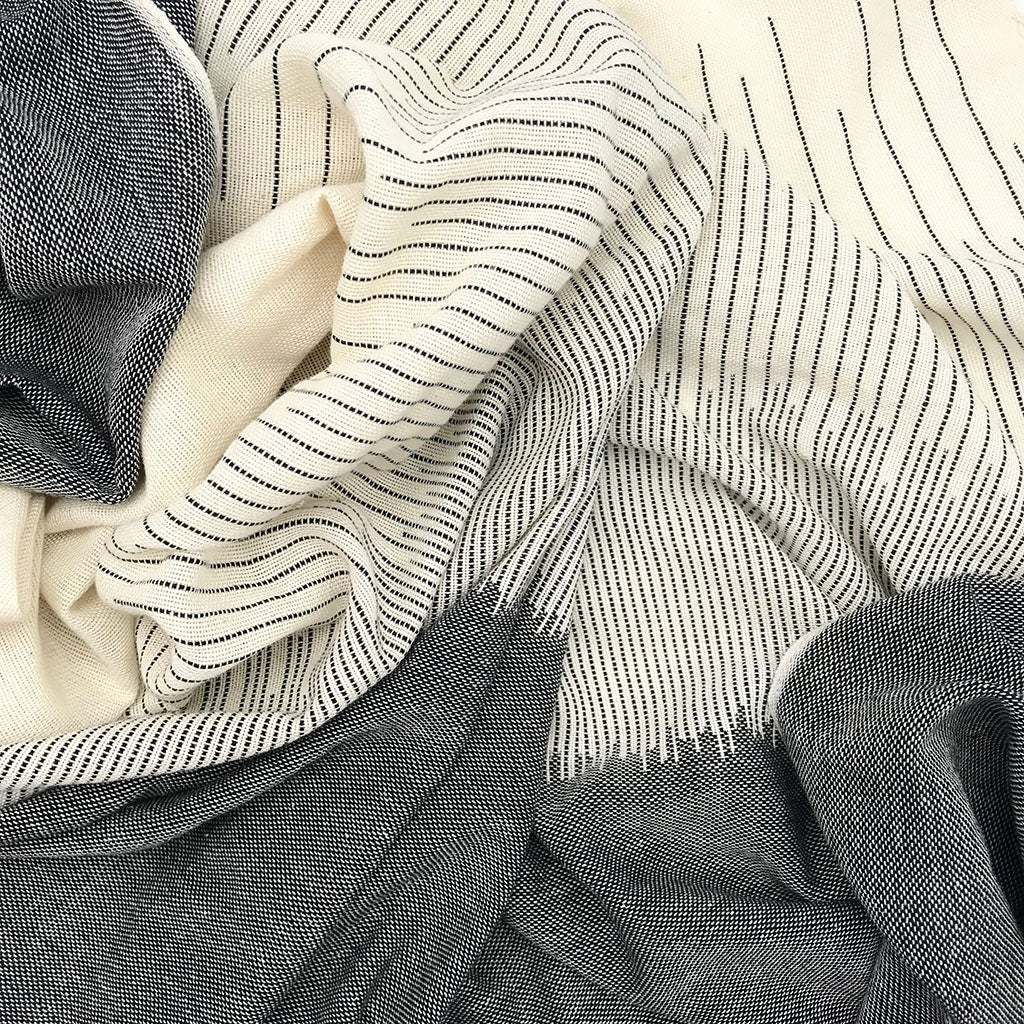 Striped Organic Cotton Scarf from SLATE + SALT