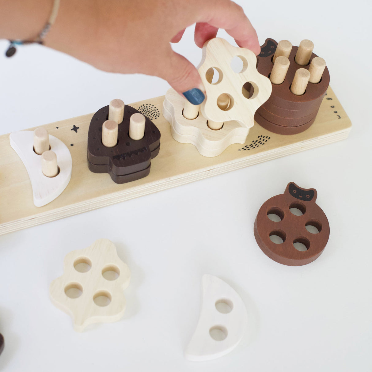Count and Stack Toy From Wee Gallery