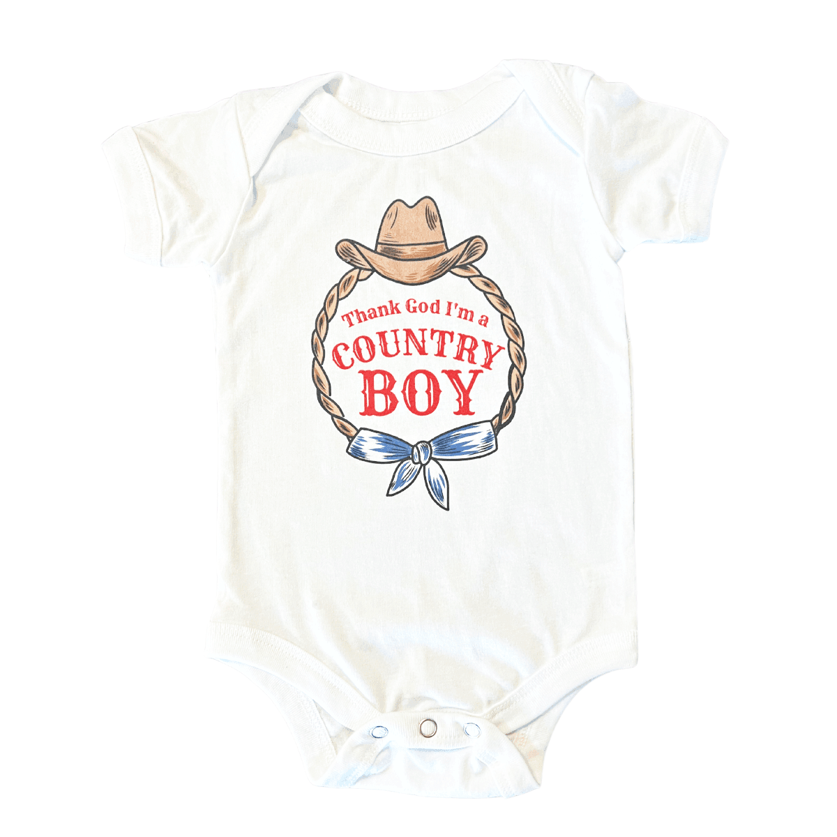 Country Boy Onesie from Little Hometown
