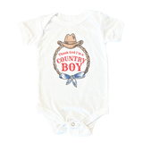 Country Boy Onesie from Little Hometown