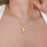 Country Girl Pendant Chain Necklace - WATERPROOF from Pretty Simple