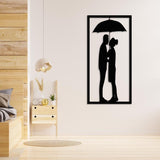 Couple Under the Umbrella  Metal Wall Art from VITAHOME DESIGN LLC
