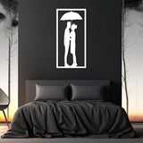Couple Under the Umbrella  Metal Wall Art from VITAHOME DESIGN LLC