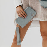 Cove Double Zip Nylon Wristlet Wallet from Pretty Simple