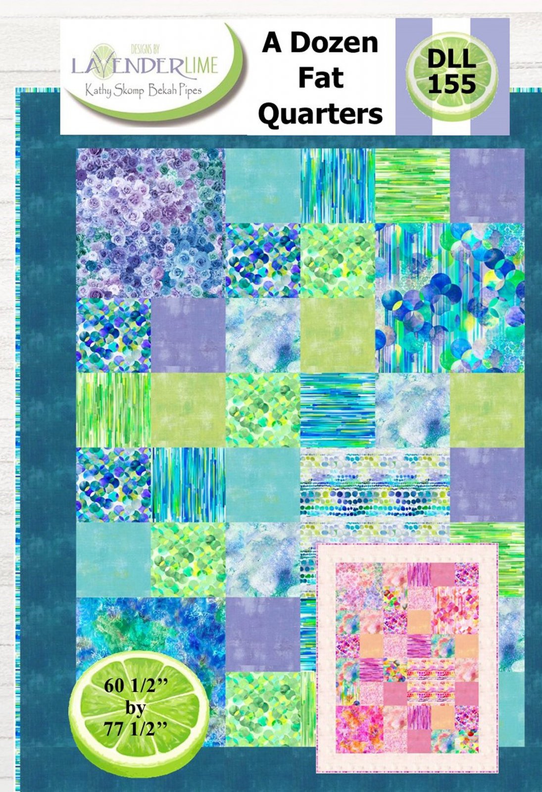 A Dozen Fat Quarters Downloadable Pattern from Quilting Books Patterns and Notions