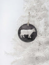 Cow Christmas Tree Ornament From Jubilee Trading Company