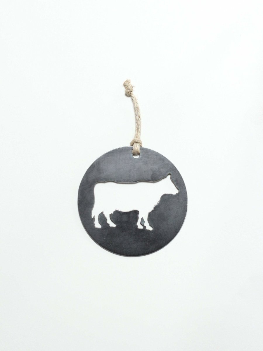 Cow Christmas Tree Ornament From Jubilee Trading Company